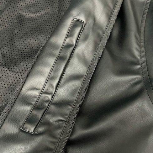 Balenciaga Leather Tracksuit Jacket "Taxi"